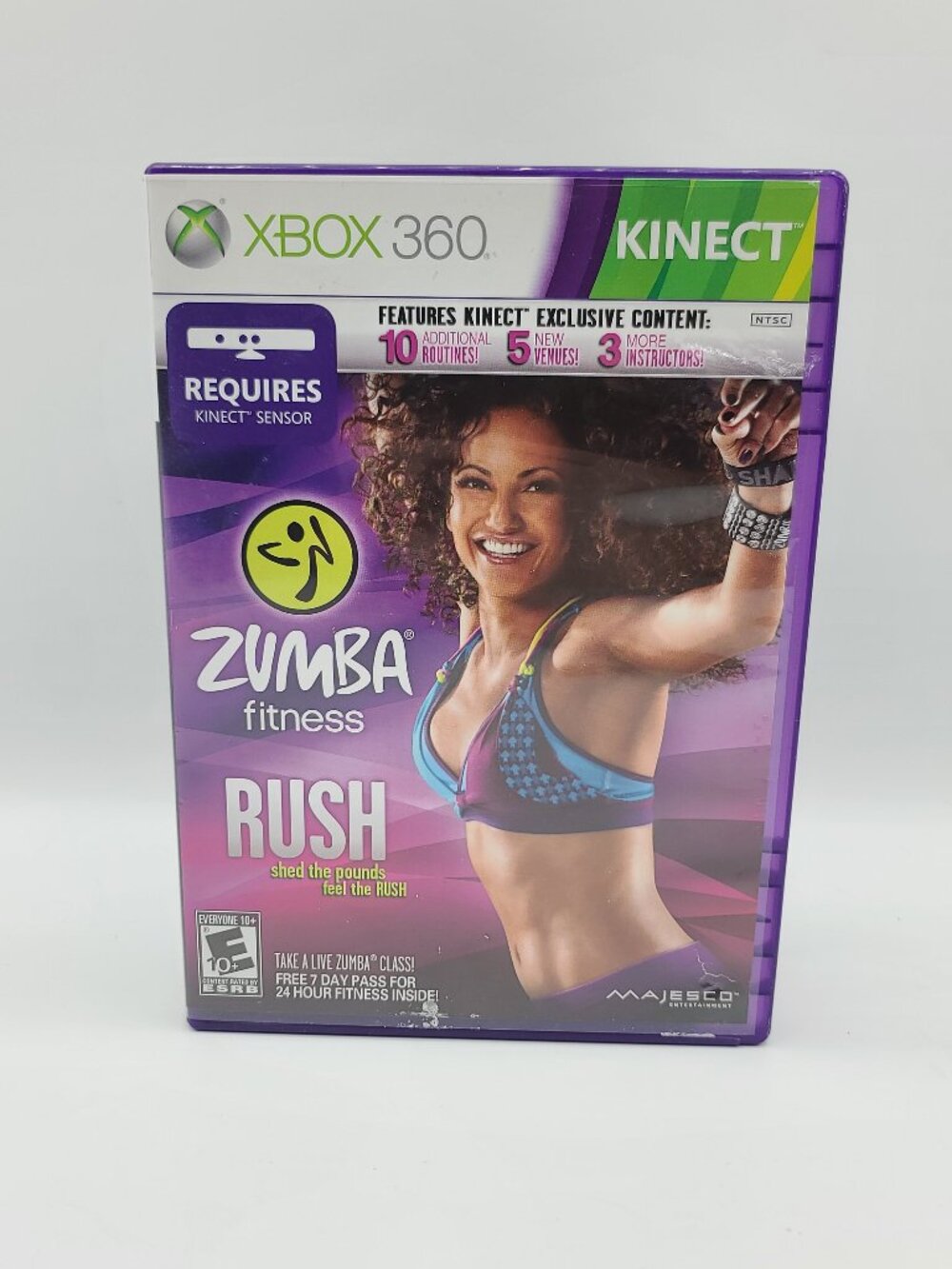 Zumba Fitness Rush (Xbox 360, 2012) CIB